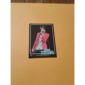 Vintage 1979 The Babys Trading Card #63 London Rock Band Collectible